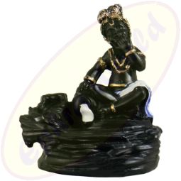 Rückflussräucherkegel-Brunnen Krishna (Backflow Cones)