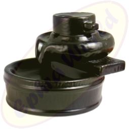 Rückflussräucherkegel-Gefäß Zen Flow Keramik