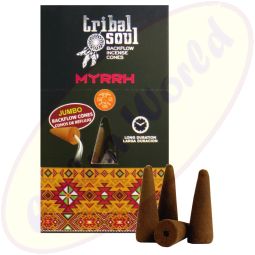 Hari Darshan Tribal Soul Backflow XL Rückfluss-Räucherkegel Myrrh