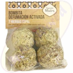 Sagrada Madre 4 aktive Defumation Räucherkugeln 7 Hierbas & Copal