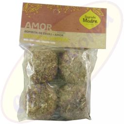 Sagrada Madre 4 aktive Defumation Räucherkugeln Amor/Liebe