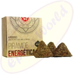 Sagrada Madre energetische Räucherpyramiden 4 Kräfte/Poderes