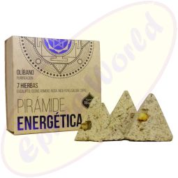 Sagrada Madre energetische Räucherpyramiden Olibanum & 7 Kräuter