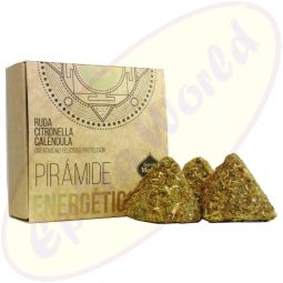Sagrada Madre energetische Räucherpyramiden Arruda Citronella Ringelblume
