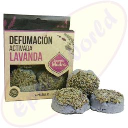 Sagrada Madre aktive Entgiftung Räucherpastillen Lavendel