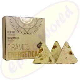 Sagrada Madre energetische Räucherpyramiden Olibanum & Kamille