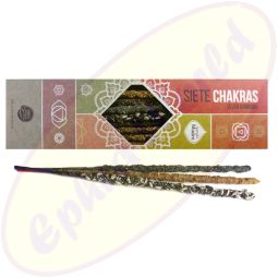 Sagrada Madre 7 Chakras Natural Smudge Räucherstäbchen