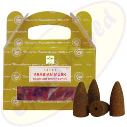 Satya Arabian Musk/Moschus Backflow Cones/Rückflussräucherkegel (BNG) LLP