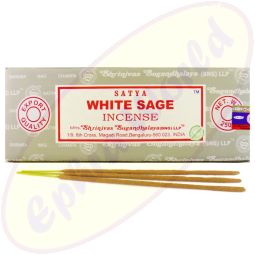 Satya White Sage Big Pack Masala Räucherstäbchen 250g (BNG) LLP