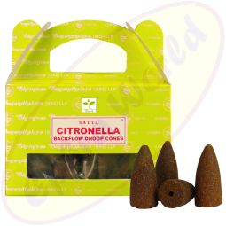 Satya Citronella Backflow Cones/Rückflussräucherkegel (BNG) LLP