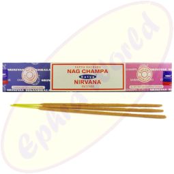 Satya Sai Baba Nag Champa & Nirvana Combo Masala Räucherstäbchen (MUM) LLP