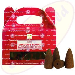 Satya Dragon´s Blood Backflow Cones/Rückflussräucherkegel (BNG) LLP
