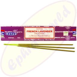 Satya French Lavender Earth indische Masala Räucherstäbchen