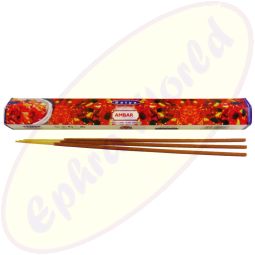 Satya (MUM) LLP Dry Masala Räucherstäbchen Amber (Bernstein)