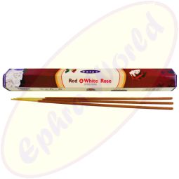 Satya (MUM) LLP Dry Masala Räucherstäbchen Red Rose & White Rose