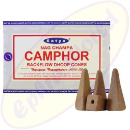Satya Nag Champa Camphor Rückflussräucherkegel (MUM) LLP