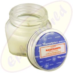 Satya Nag Champa Duftkerze im Glas 28g (BNG) LLP