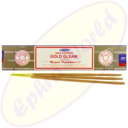 Satya Nag Champa Gold Gleam Masala Räucherstäbchen (MUM) LLP