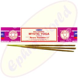 Satya Nag Champa Mystic Yoga Masala Räucherstäbchen