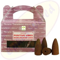 Satya Positive Vibes Backflow Cones/Rückflussräucherkegel (BNG) LLP