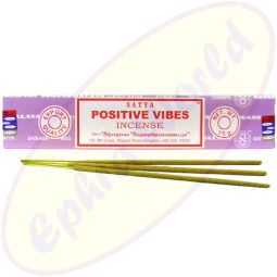 Satya Positive Vibes indische Masala Räucherstäbchen