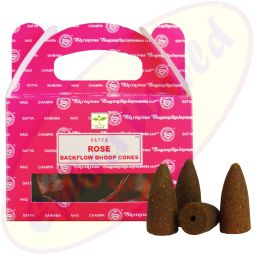 Satya Rose Backflow Cones/Rückflussräucherkegel (BNG) LLP