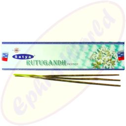 Satya Rutugandh indische Flora Räucherstäbchen 20g