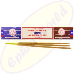 Satya Sai Baba Nag Champa & Arabian Oudh Combo Masala Räucherstäbchen (MUM) LLP