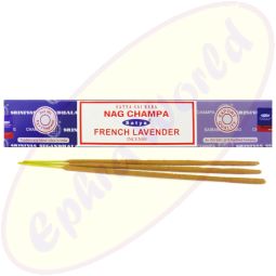 Satya Sai Baba Nag Champa & French Lavender Combo Masala Räucherstäbchen (MUM) LLP