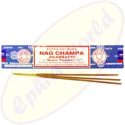 Satya Sai Baba Nag Champa indische Masala Räucherstäbchen 15g