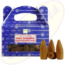 Satya Sai Baba Nag Champa Backflow Cones/Rückflussräucherkegel (BNG) LLP