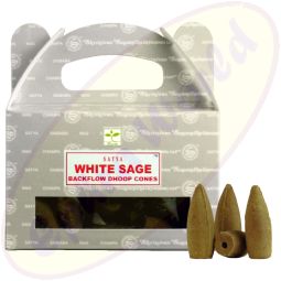 Satya White Sage Backflow Cones/Rückflussräucherkegel (BNG) LLP