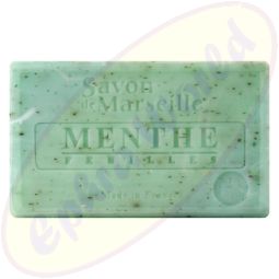 Le Chatelard 1802 Savon de Marseille Pflegeseife 100g Minze & Minzeblätter