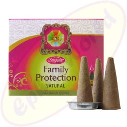 Singular Family Protection Natural Räucherkegel