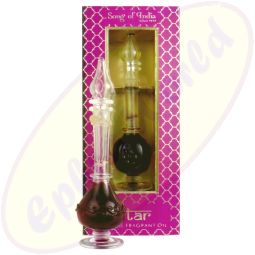 Song Of India Ayurveda Oil in mundgeblasener Glasflasche Aphrodisia