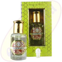 Song Of India Ayurveda Natural Fragrant Oil Oud Bergamot