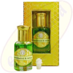 Song Of India Ayurveda Natural Fragrant Oil Sandalwood Vetiver