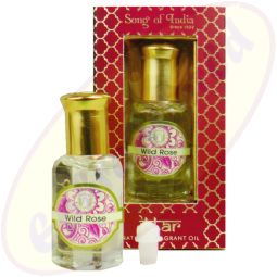 Song Of India Ayurveda Natural Fragrant Oil Wild Rose