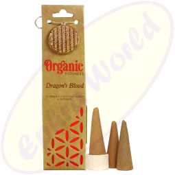 Song Of India Organic Goodness XL Räucherkegel Dragon´s Blood (Drachenblut)