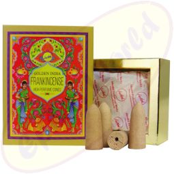 Sree Vani Golden India Backflow Cones/Rückflussräucherkegel Frankincense/Weihrauch