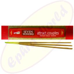 Seven Wonders Attract Couple Premium Masala Räucherstäbchen