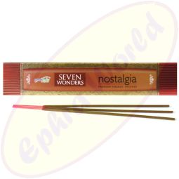 Seven Wonders Nostalgia Premium Masala Räucherstäbchen