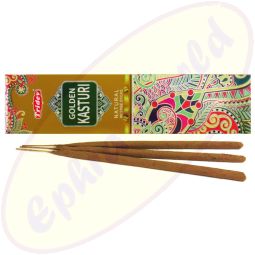Tridev Golden Kasturi (Moschus) Natural Jumbo Masala Räucherstäbchen