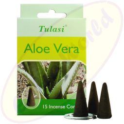 Tulasi Aloe Vera iindische Räucherkegel