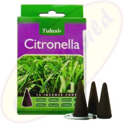 Tulasi Citronella indische Räucherkegel
