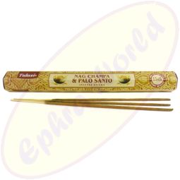 Tulasi Nag Champa Palo Santo Masala Räucherstäbchen Hexa