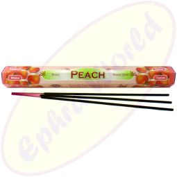 Tulasi Peach indische Räucherstäbchen