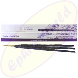 Tulasi Blissful Botanics Smudge Räucherstäbchen Soulful Lavender