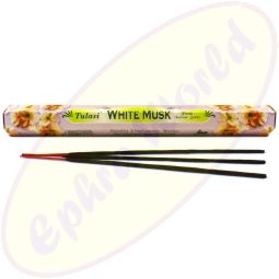 Tulasi White Musk indische Räucherstäbchen