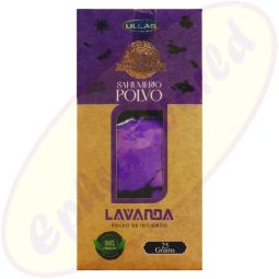 Ullas 100% Natural Organico Räucherpulver Lavender